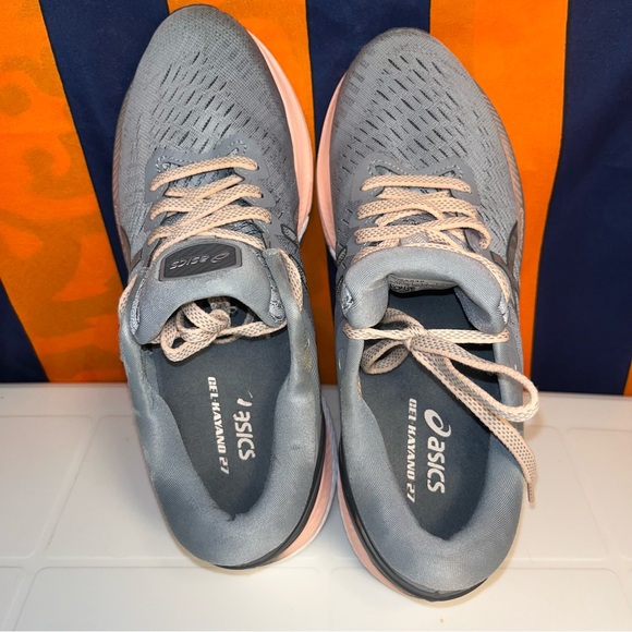 Asics Gel-Kayano 27 Women's Size 8.5 Running Shoes Gray Pink low top lightweight - Picture 8 of 9